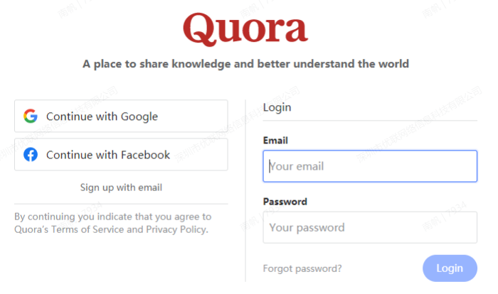 Quora的注册和运营