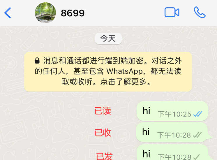 WhatsApp Messenger的基本设置